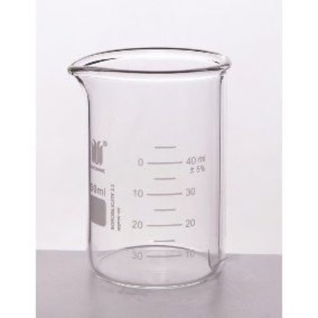 SYNTHWARE Heavy Wall Beaker, Low Form, Dual Graduation, 250mL B200250